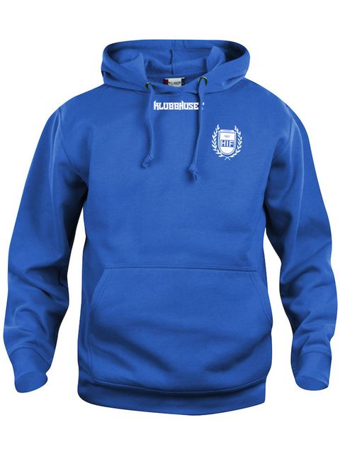 Hoodtröja Basic - Blå (Hamburgsunds IF)